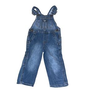 OSH KOSH B’GOSH Denim Overalls size 2T Unisex